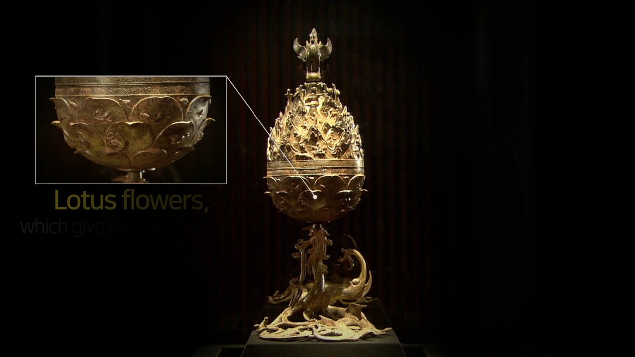 6-1 Great Gilt bronze Incense Burner of Baekje, the living breath of Baekje 이미지