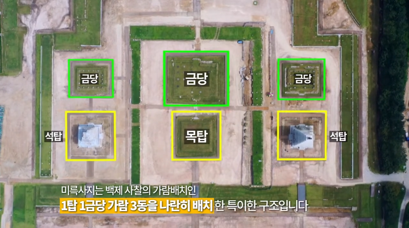 클립 영상(2021)  "백제인의 독창성을 보여주는 사찰구조 _3탑3금당에서 보여지는 백제인의 독청성과 꿈" 이미지