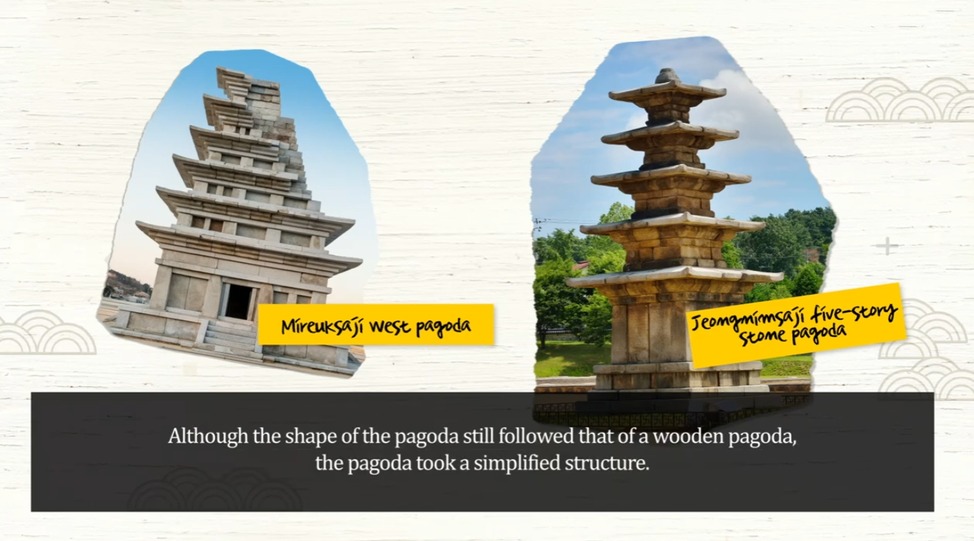 clip(2022)  "Why were the stone pagodas made?" 이미지