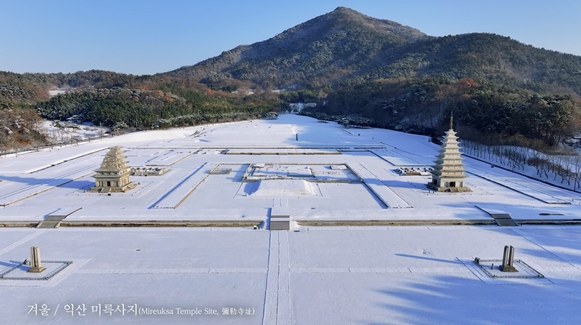2024년도 백제역사유적지구 사계절 영상 이미지