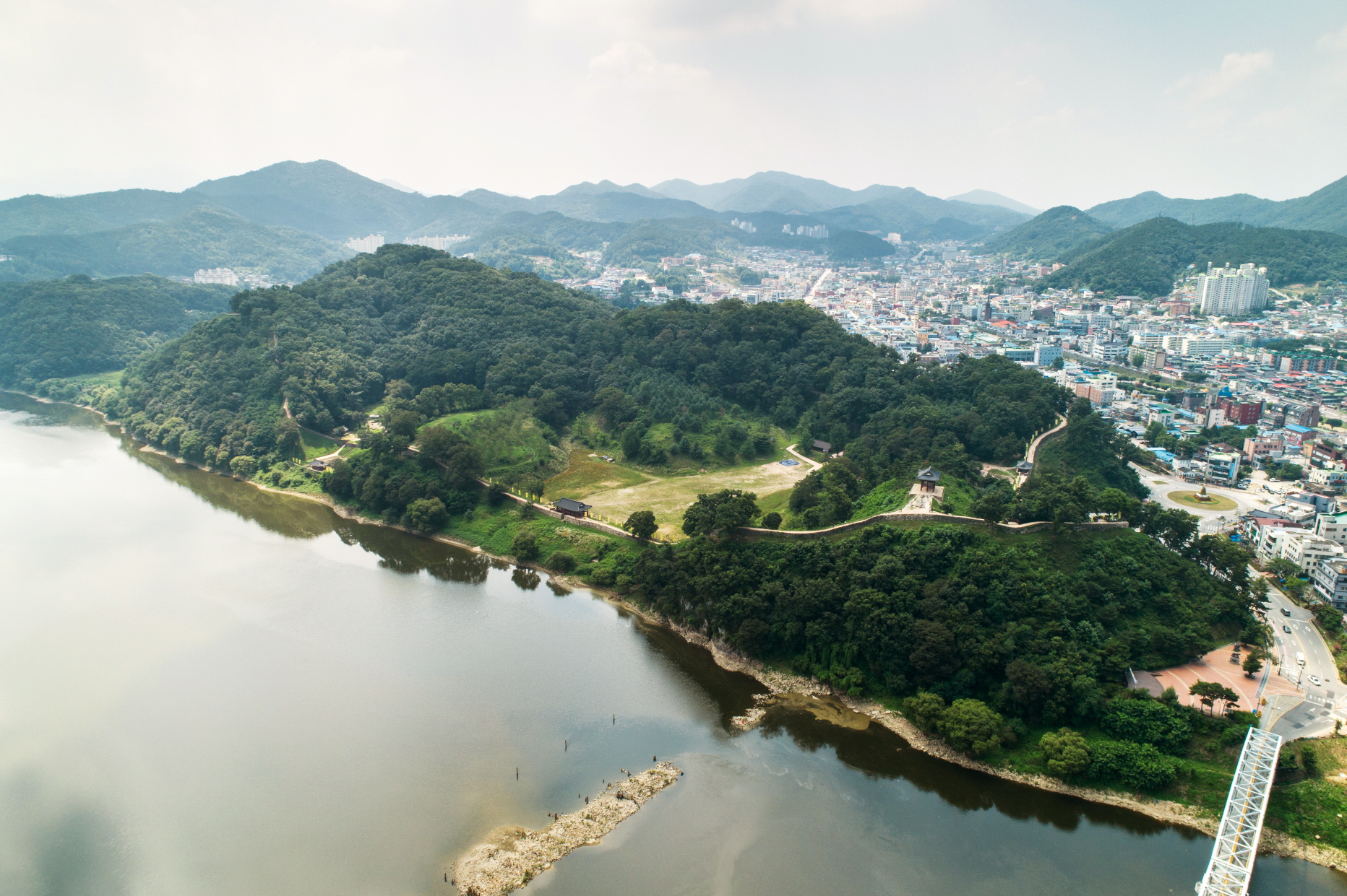 공산성 항공 촬영(3) 이미지