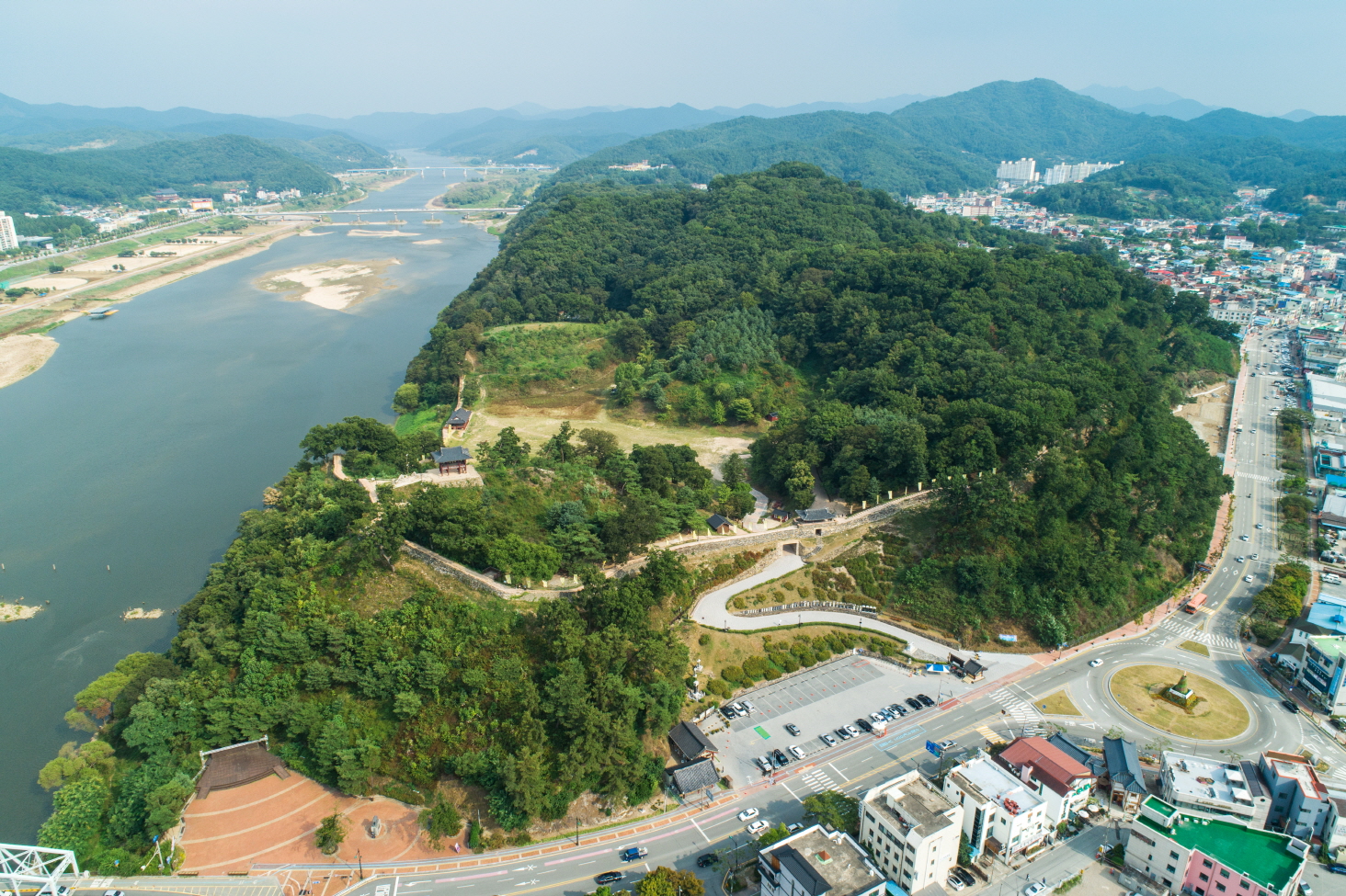 공산성 항공촬영(1) 이미지