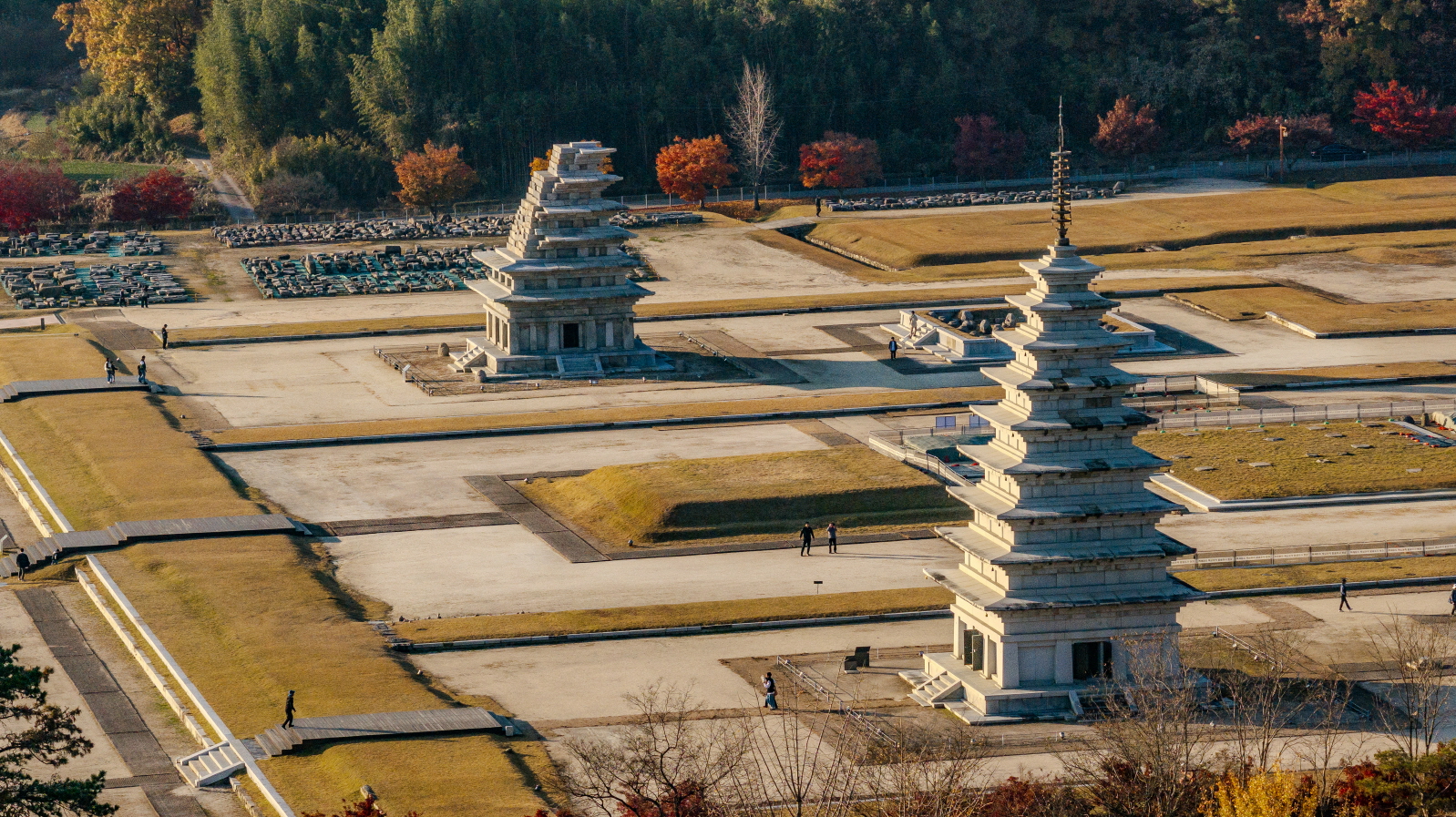 미륵사지 가을(2) 이미지