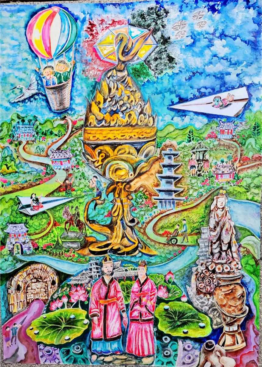 [대상] 백제의 역사적인 성지와 빛나는 유물을 생각하며 이미지