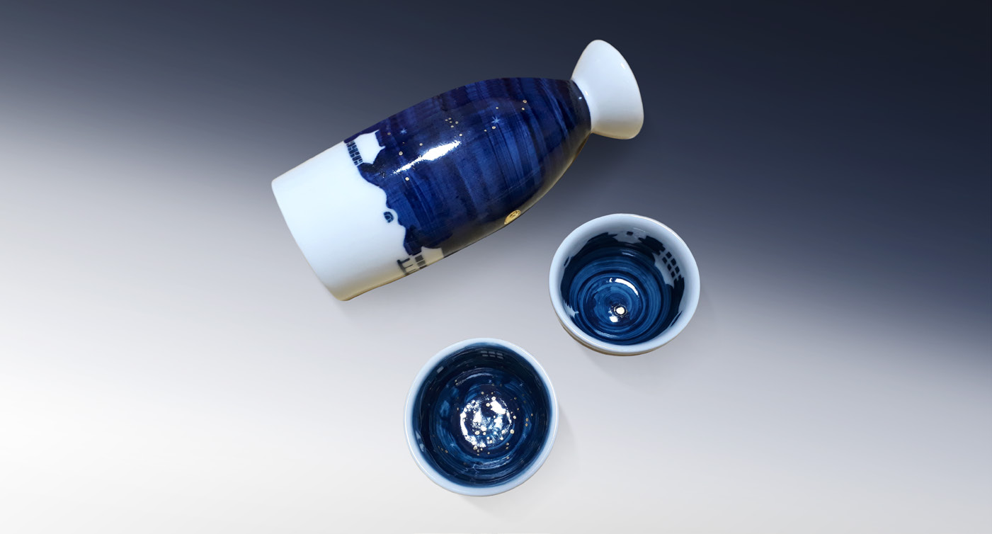 [우수상] 빛나는 백제의 별, 달, 밤 잔, 주병세트 이미지